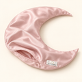 Cloudora Moon Pillow Satin Cover — Light Pink — AI-assisted product visual